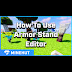 Minecraft Armor Stand Editor / Simple server side armor stand editor for fabric.
