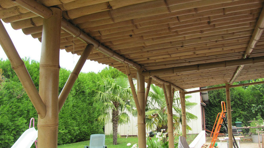 pergola en bambou pergola en bambou