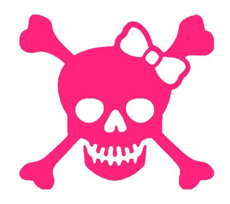 Download Girly Skull And Crossbones Pictures - ClipArt Best