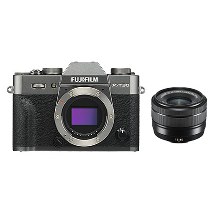 Fujifilm X T30 Xc15 45mmf3 5 5 6 Ois Pzレンズキット チャコールシルバー デジタルカメラ フジフイルムモール