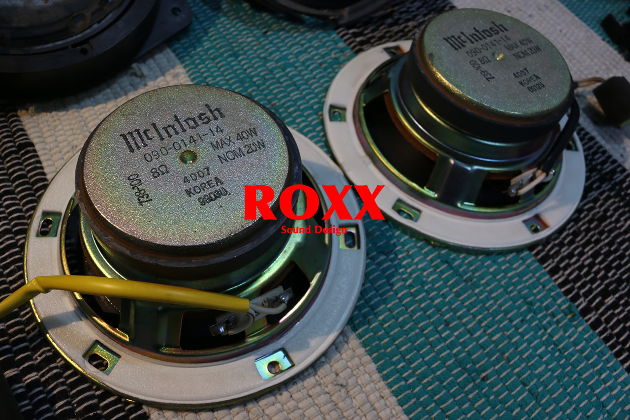 お客様からの修理依頼品 Mcintosh マッキントッシュ カースピーカー スバル レガシィ エッジ交換 全国対応 サウンドデザインロックス 中古ヴィンテージスピーカー専門店 修理 販売 買取 九十九里浜