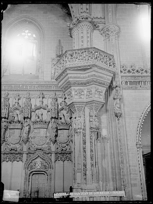 Monasterio de San Juan de los Reyes en el siglo XIX. Fotografía de Casiano Alguacil. Ayuntamiento de Toledo