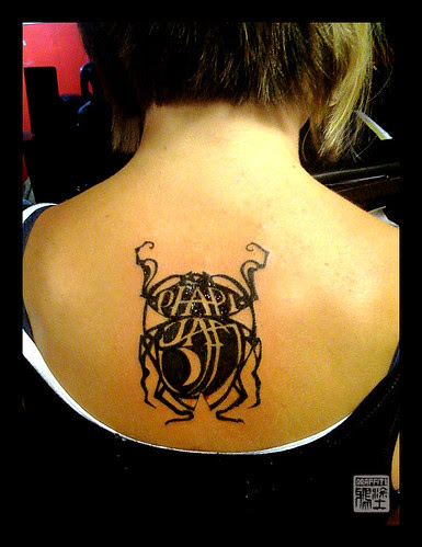 pearl jam. scarab. tattoo. thailand