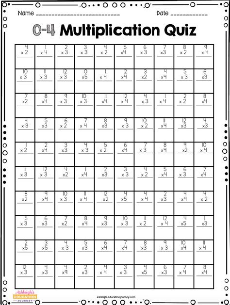  multiplication com test times tables worksheets