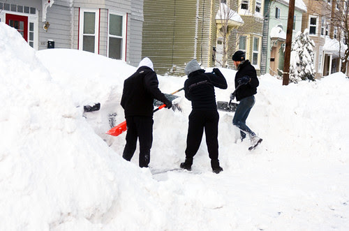 Blizzard, Union Sq, Somerville MA