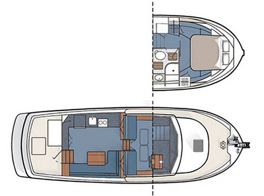 Interior Living Space Compared: 27′ Airstream vs. 34 ...