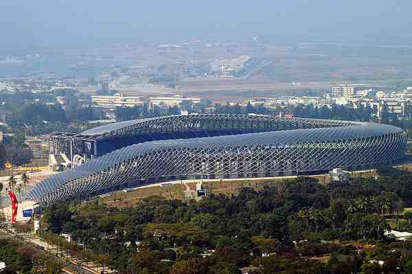 Taiwan's Kaohsiung Stadium 100% Solar Powered