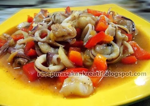 resep masak ikan cumi pedas