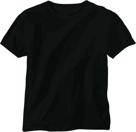 Download Black Vector T-Shirt Free vector in Adobe Illustrator ai ...