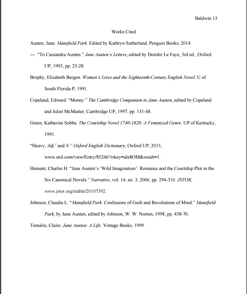 😎 Works cited for mla paper. 4 Ways to Write a Works Cited ...