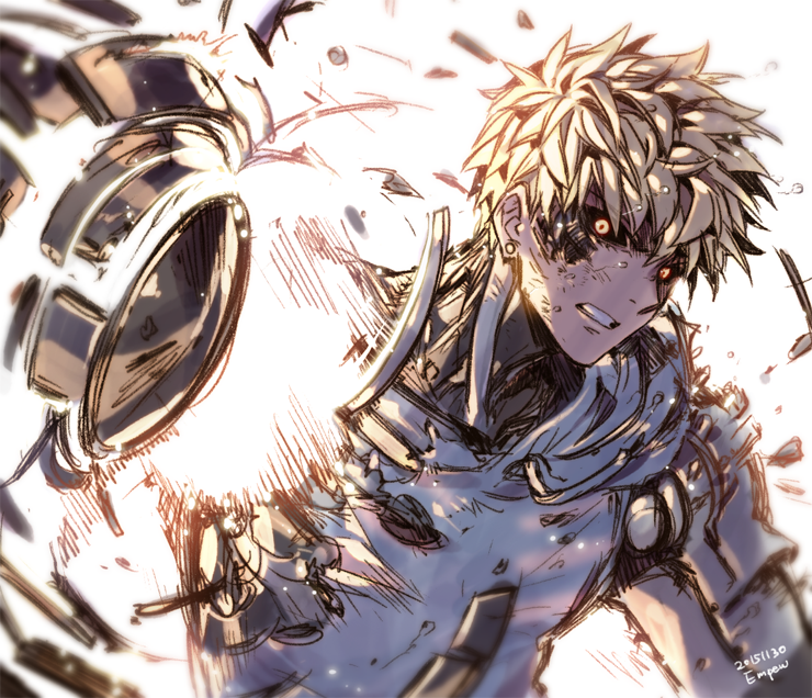 One Punch Man Images Genos Hd Wallpaper And Background Photos 39103713
