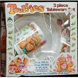 Trollies 3 Piece Tableware Set, 10oz Mug, 20oz Bowl and 8" Plate (Pre 1992)