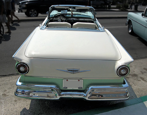 1957 Ford Fairlane Skyliner tail