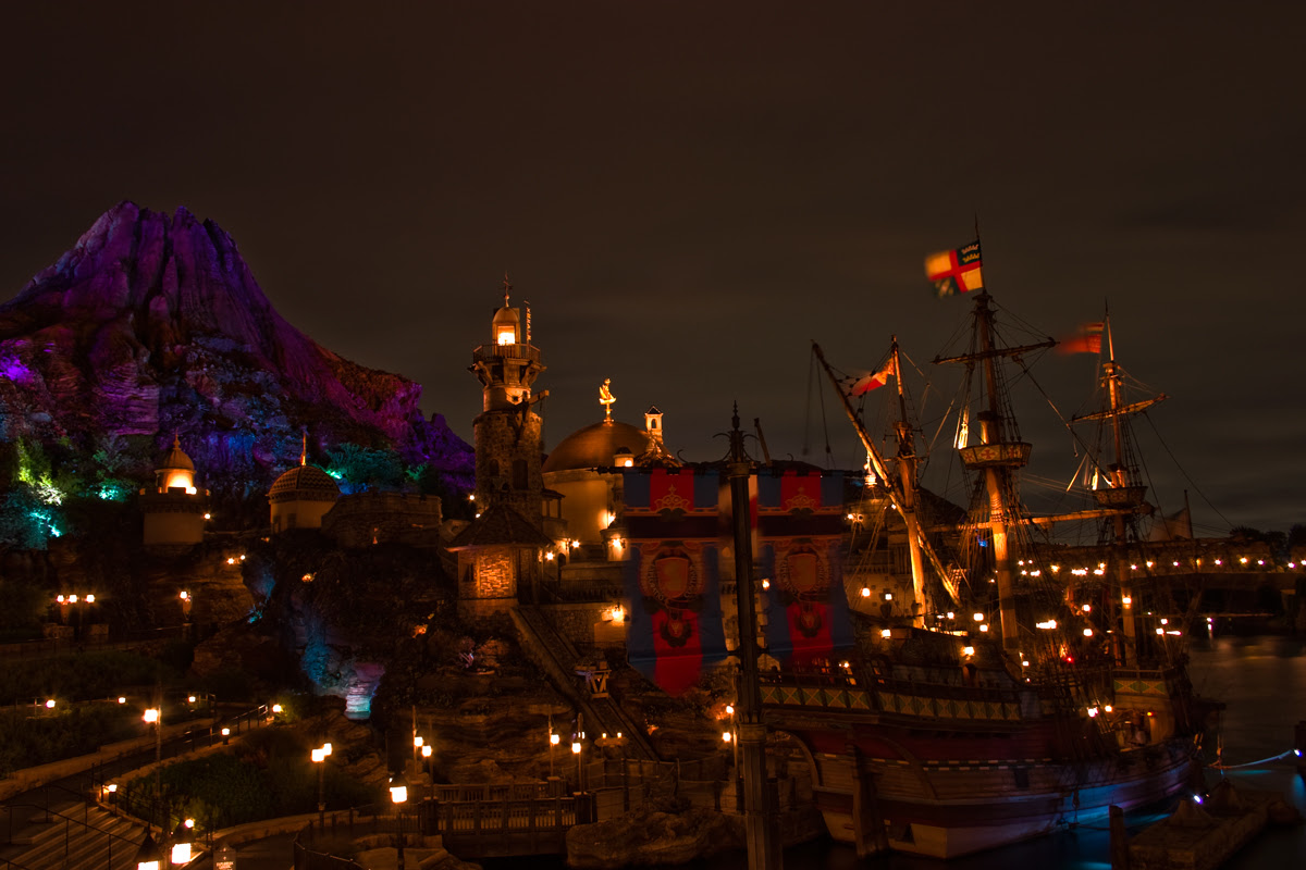 東京ディズニーシー夜景壁紙夜景画像