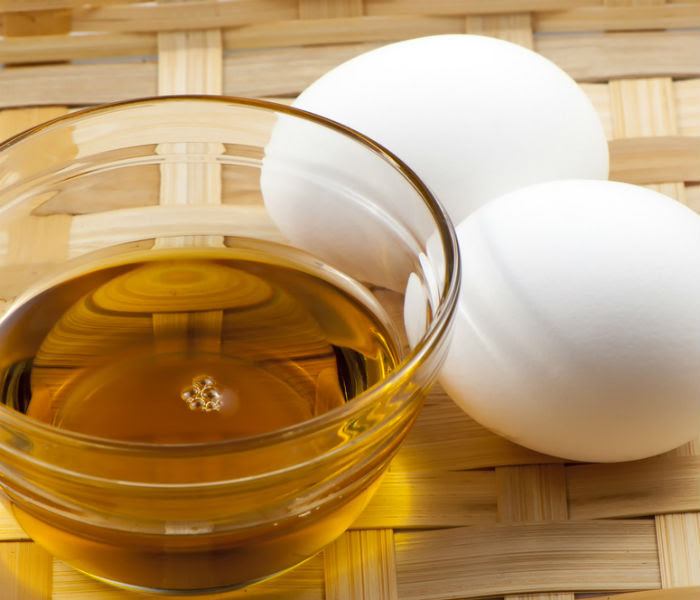 egg and oil