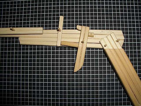 割り箸で作る連発銃 ４連射 ゴム銃道場 ホビー ゲーム まにあ道 趣味と遊びを極めるサイト