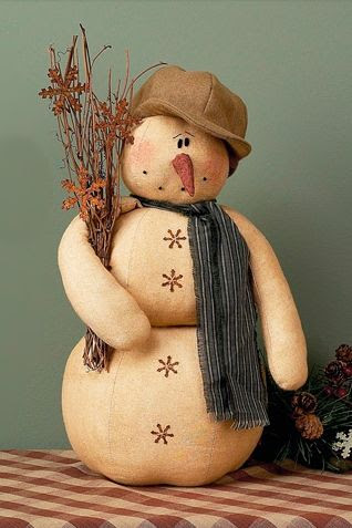 Country Elmer Snowman