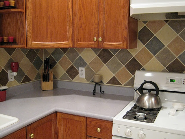 DIY cheap backsplash no tile DIY Pinterest DIY cheap backsplash no tile DIY Pinterest