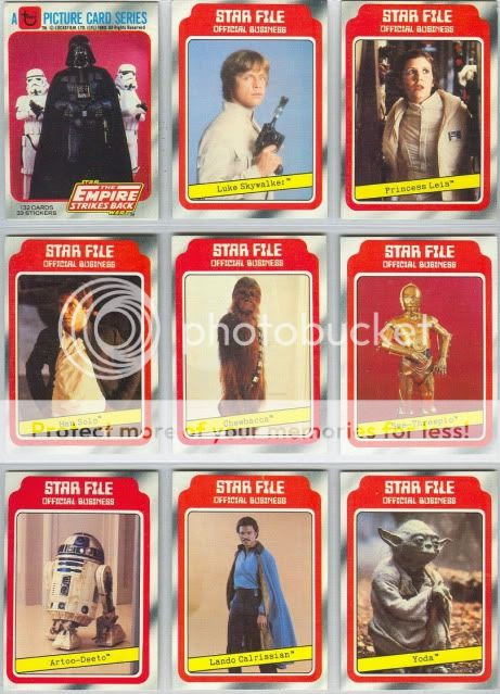 TOPPS EMPIRE STRIKES BACK