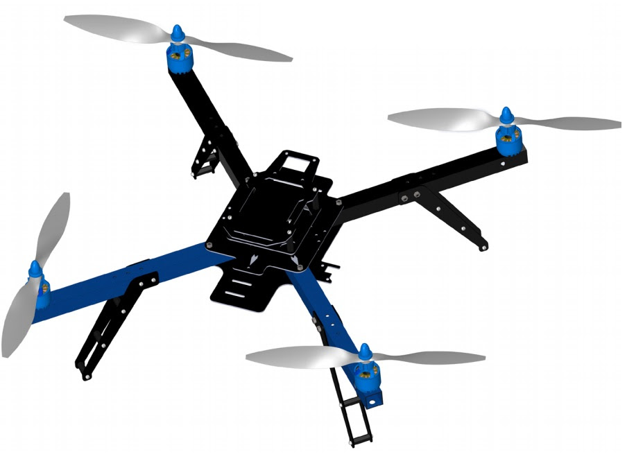 Arduino based Arducopter UAV, the open source multi-rotor - Arducopter