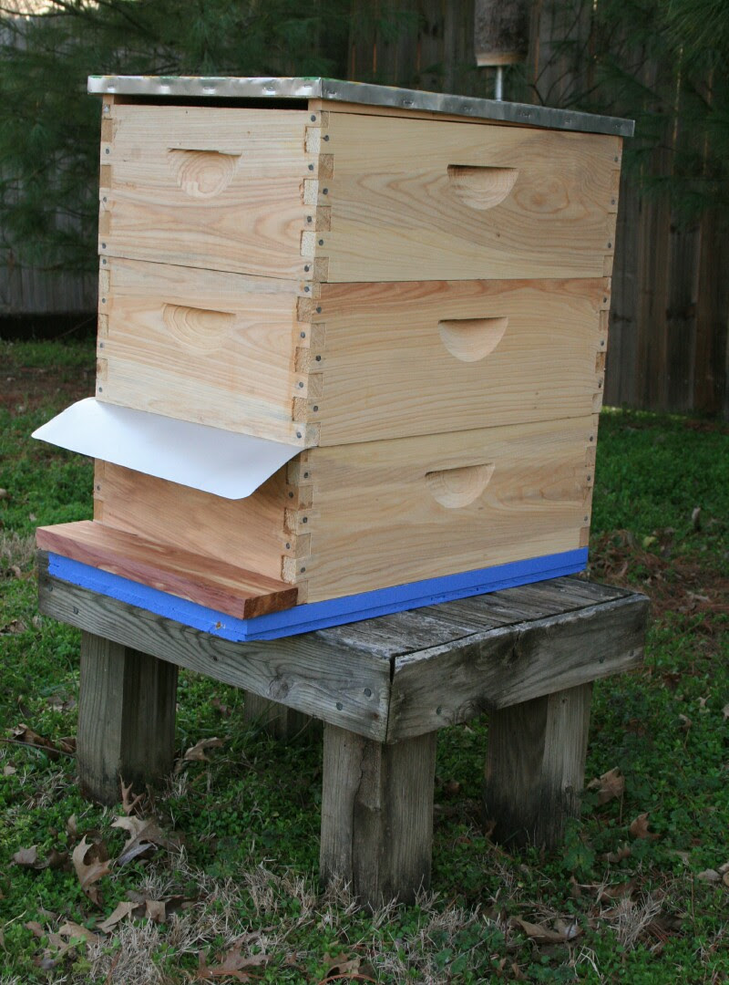 Top Bar Hive Bee Feeder