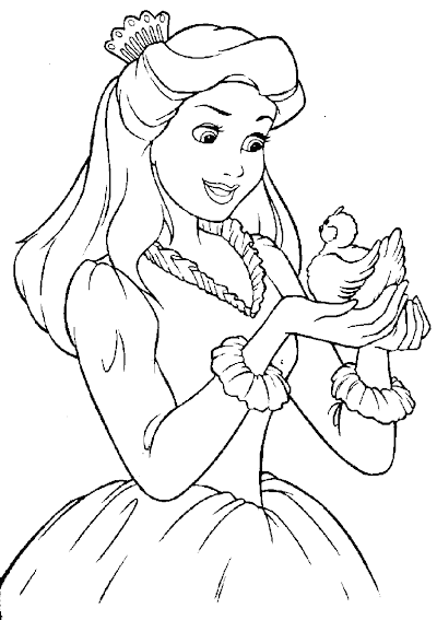 Free Princess Coloring Pages