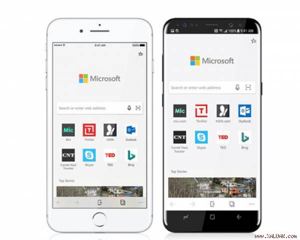  Edge hiện đã có phiên bản trên iOS và AndroidẢNH CHỤP MÀN HÌNH