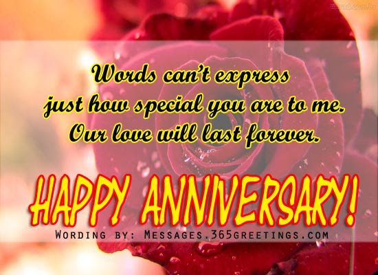 Anniversary Messages For Wife 365greetingscom