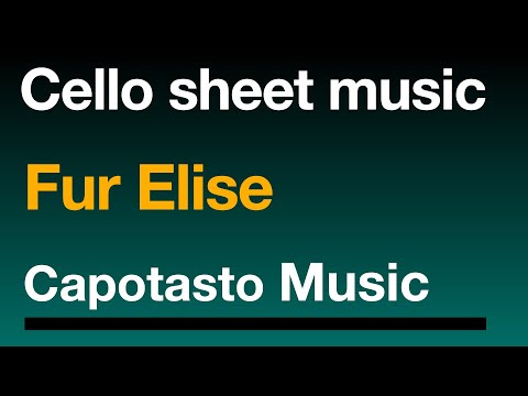 Free cello sheet music,
