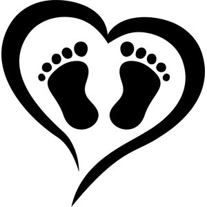 Free Free 110 Silhouette Baby Feet Svg SVG PNG EPS DXF File