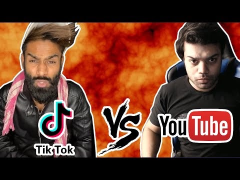 YOUTUBE VS TIK TOK | THIS IS WAR !!! | Dusky Bhai