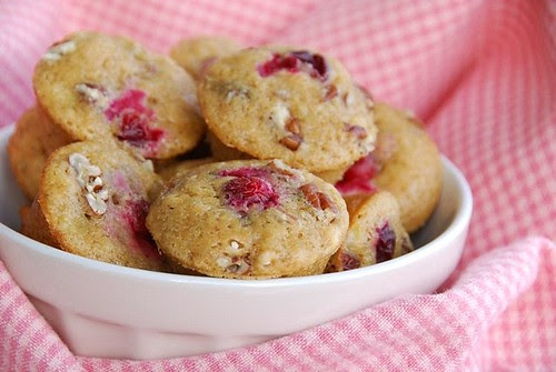 ban cran mini muffins pink