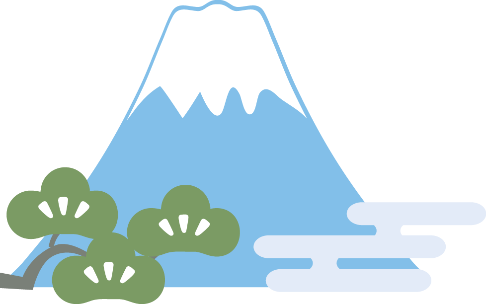 富士山のイラスト 無料イラストフリー素材