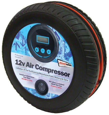 Ford Mondeo 12V Tyre Shape 250PSI Digital Air Compressor