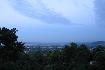Dawn from the Kingston hills