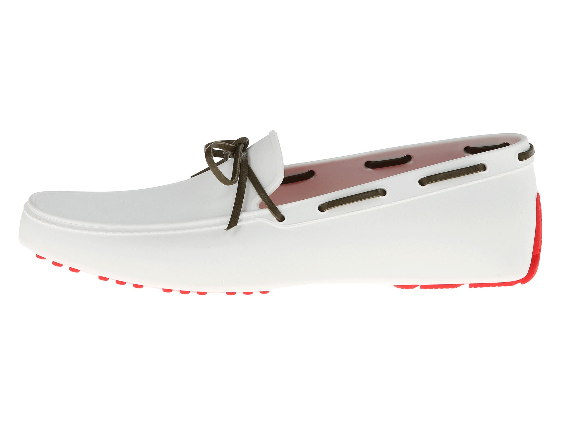 Hunter Original Men Driving Shoe White | Shipped Free at Zappos