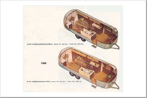 airstream trailer floorplans land yacht floorplan