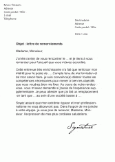 Modeles De Lettre Gratuits Pour Remercier Une Personne