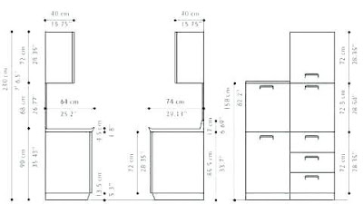 Height Standard Kitchen Cabinet Dimensions