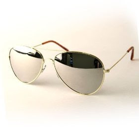 Premium Mirrored Aviator Sunglasses - Gold(3Pack) Special