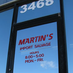 Martin's Salvage, Raleigh NC & Wendell NC