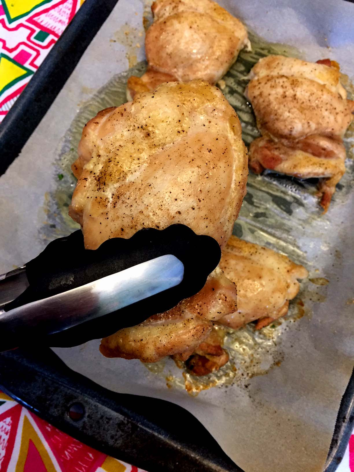 Baked Boneless Skinless Chicken Thighs Recipe - Melanie Cooks