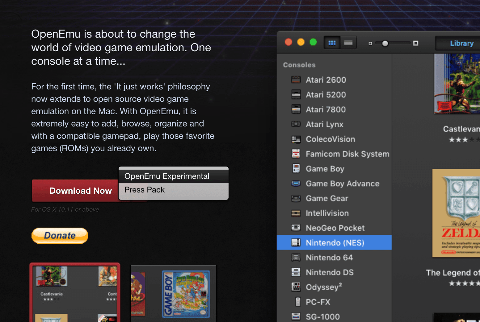 Setting Up Mame Arcade Emulation Neogeo Via Openemu On Macos Os X