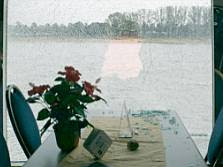Cologne Broken Window on the Rhine ship