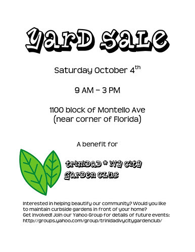 Garden Club Yard Sale-1