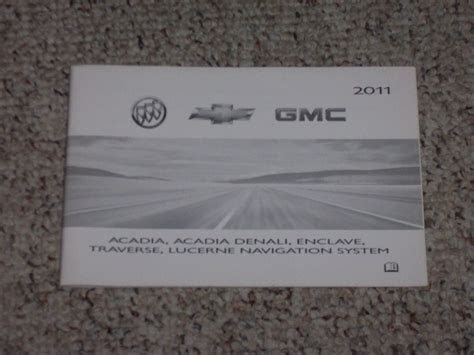 PDF Buick Lucerne Navigation System Manual