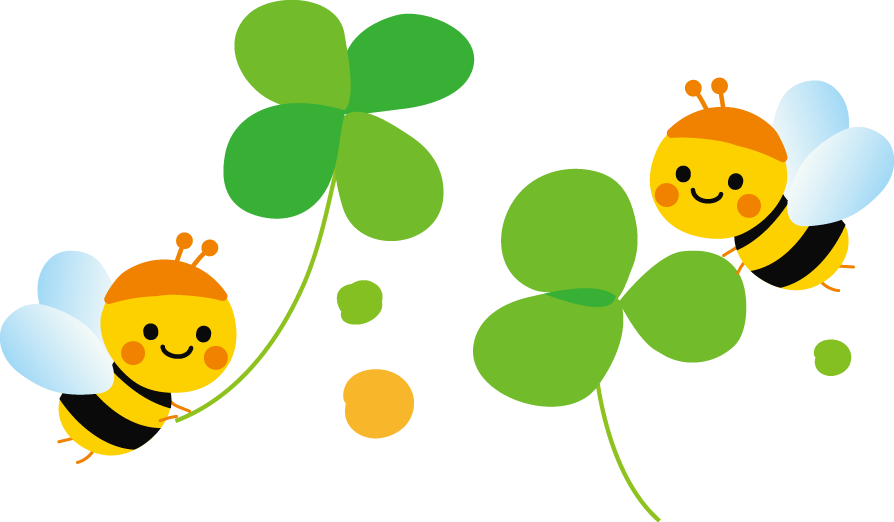 かわいいミツバチのイラスト 無料イラストフリー素材