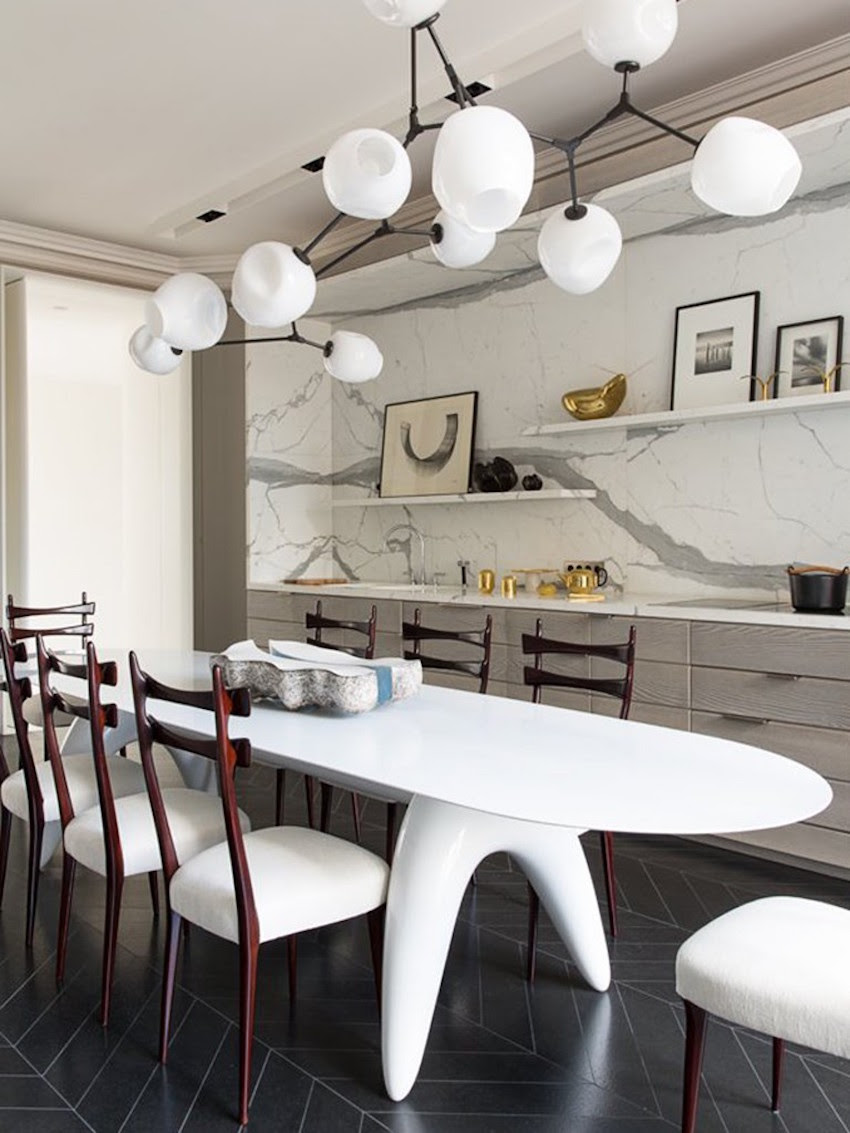 10 Modern White Dining Room Sets That Will Delight You ...