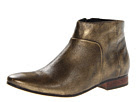 Cole Haan - Allen Bootie (Black Metallic Brush Off) - Footwear