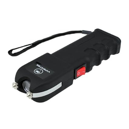 VIPERTEK VTS-989 - 53,000,000 V Heavy Duty Stun Gun - Rechargeable with LED Flashlight